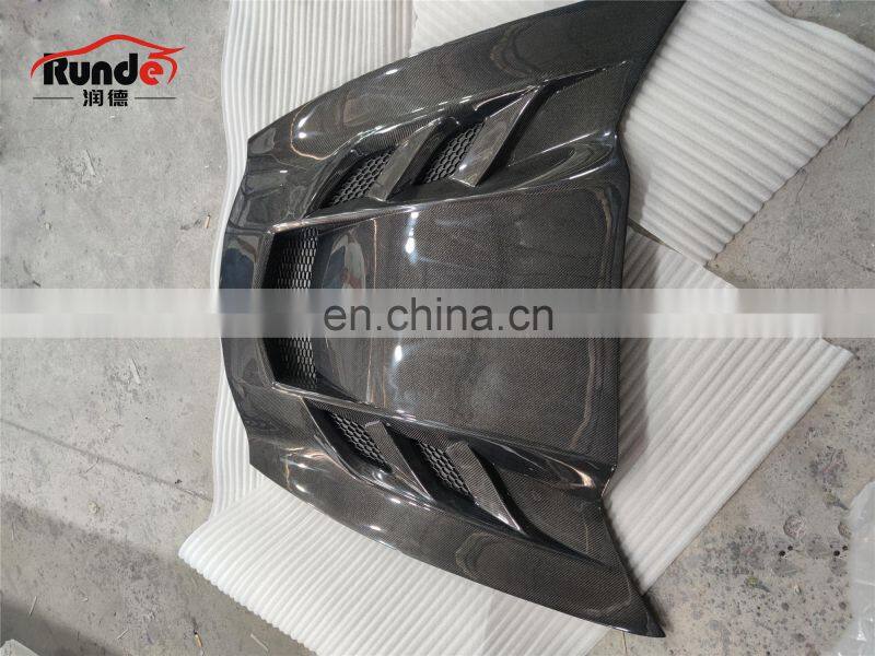 Runde Car Modification Corvette C7 Brilliant Quality New Carbon Fiber Bonnet Engine Hood For Chevrolet Corette C7