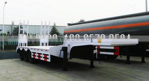 50T low bed semi trailer low bed trailers model 0086-13635733504