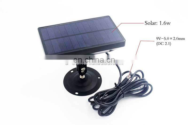 2400mah Solar Panel for Camera hunting External Power bank Aluminum Battery Polymer Solar Power Supply for cameras