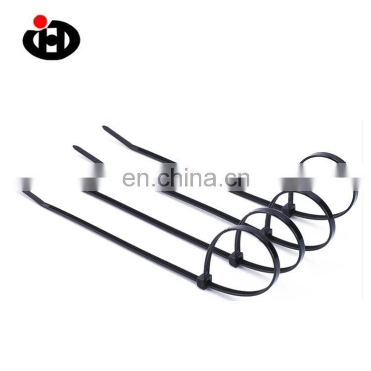 High Quality JINGHONG Plastic Self Locking  Rated Heat Resistant Nylon  Security Cable Tie