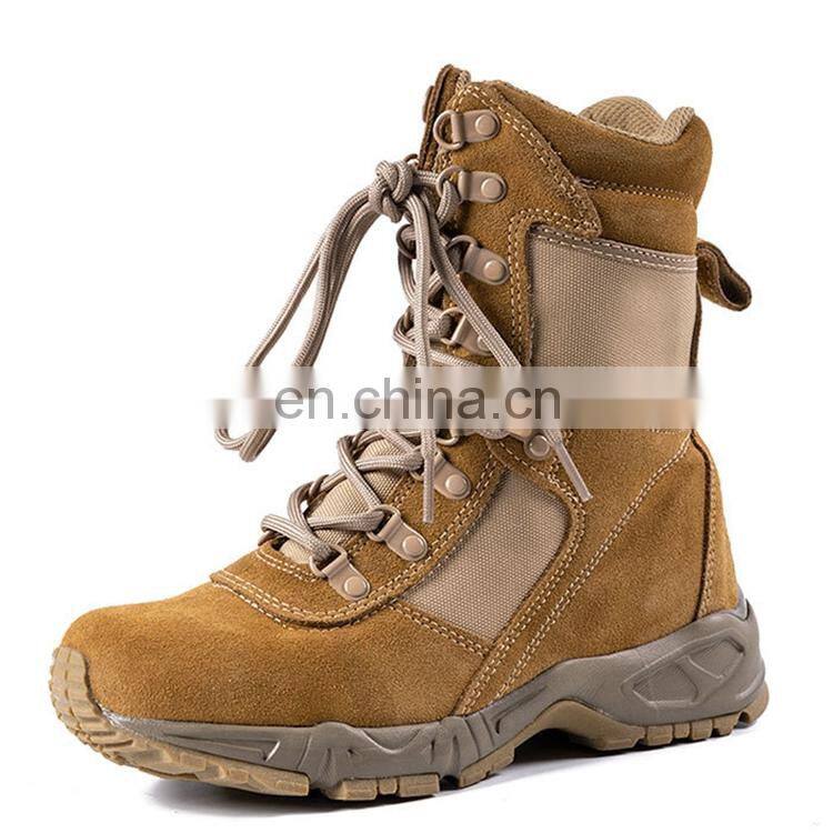 China Supply OEM Cheap Breathable Durable mens military desert swat storm boots