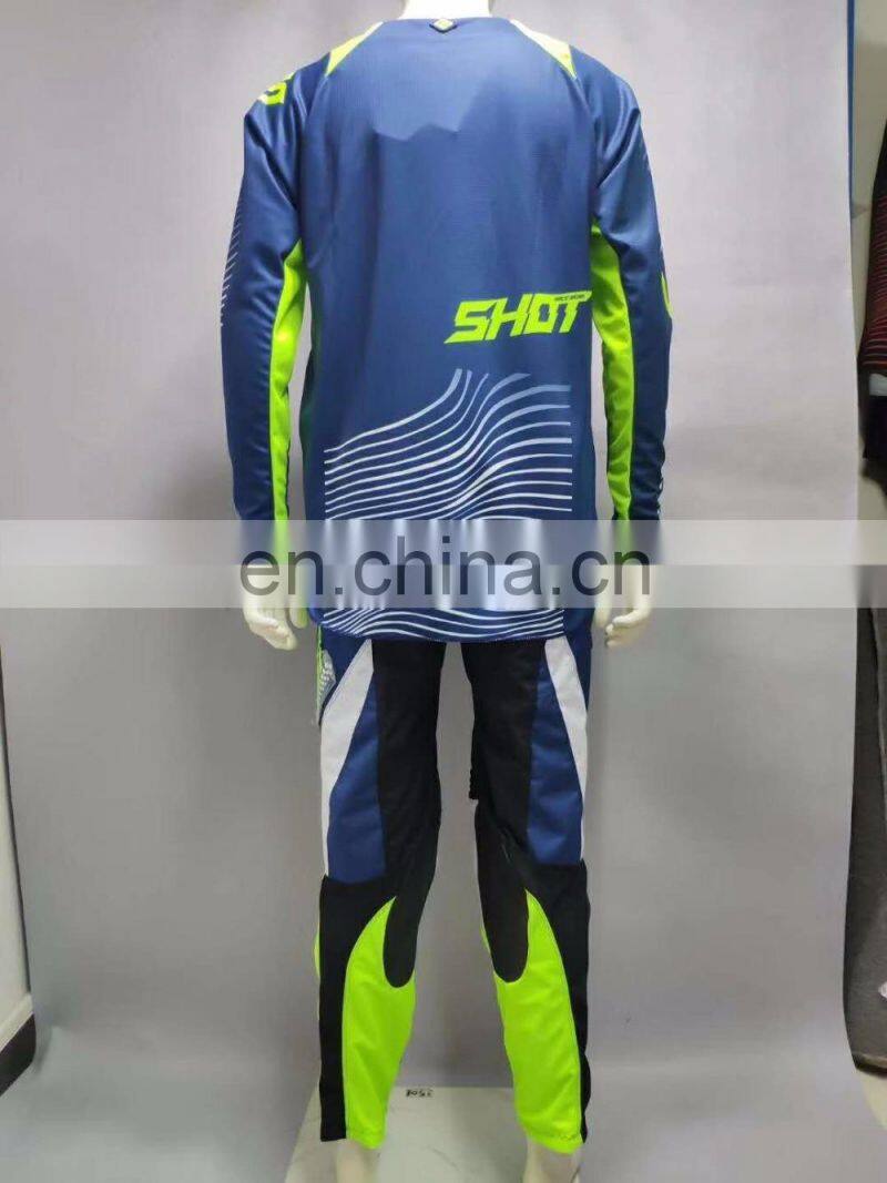 New design 2020 Downhill Bike Protective Gears Motocross Suit Dirt Bike Riding jacket Jersey & pant Motocross Suit