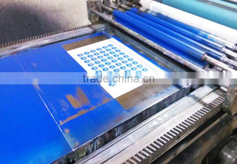 Custom lapel pin badge flag blue red and green dog tags