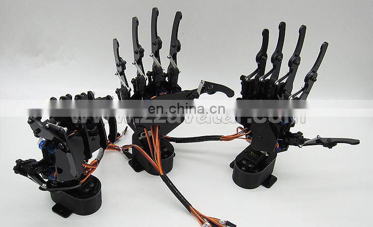 Main body black acrylic a little stainless steel 3D printed parts education model robot arm robotic arm manipulator