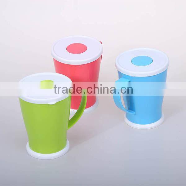 Ripple Design Portable Microwave Soup Mug with Cover