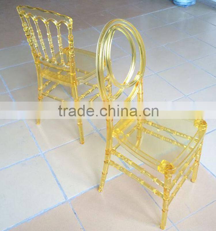 Hotel Clear Acrylic Phoenix Chair