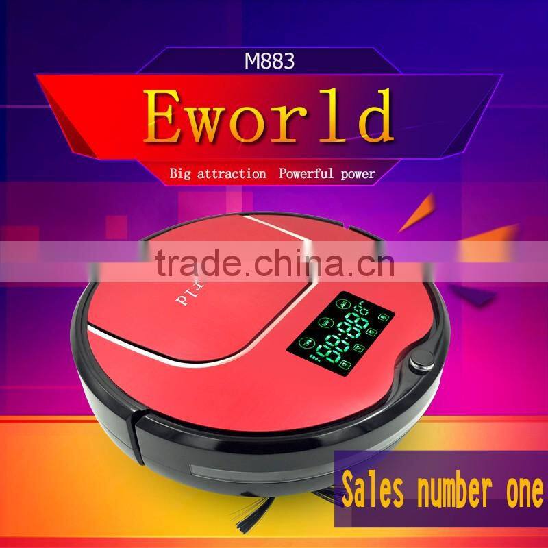 Eworld robotic suction cleaner with Remote controller/limpieza for home