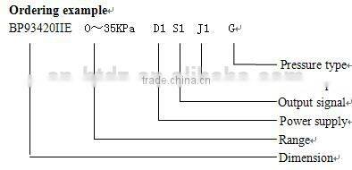 E+H pressure transmitter