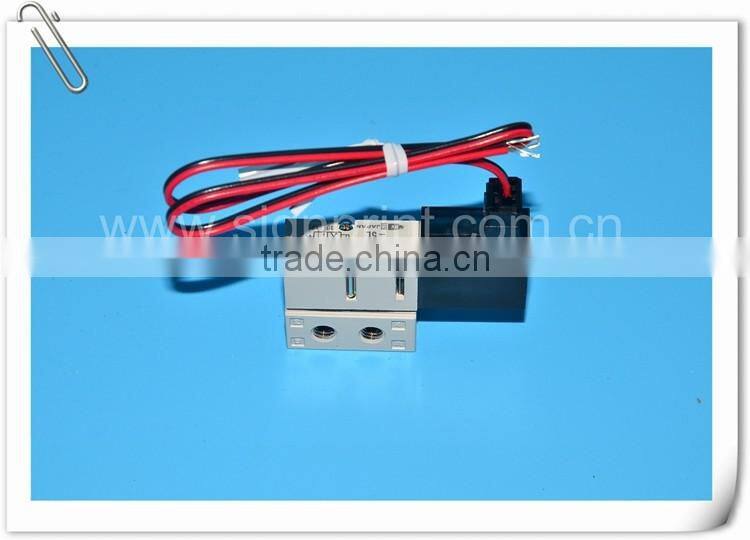 SMC 4-way solenoid valve for Flora inkjet printer LJ 320P/PP 2512UV/PP 1816UV,wicolor solenoid valve