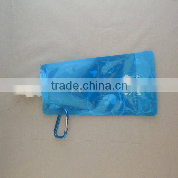 good gift high quality plastic foldable water bottle
