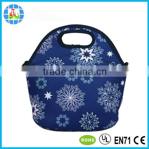 portable insulated neoprene food bag lunch for pinic