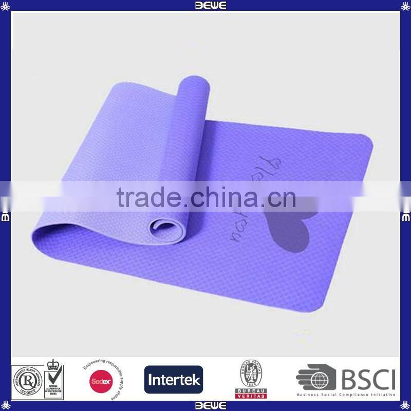 Colorful Printed 10mm Thicken OEM Mat For Yoga Customized