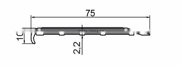 large outdoor sports stadium anti-slip carborundum stair nosing