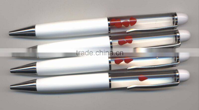 Custom design floater logo pen for promotion, Liquid ballpen,hot selling for 2015 custom shape floating pen for promotion.