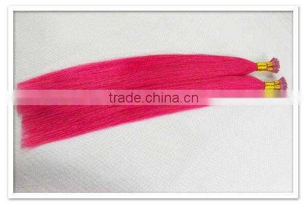 Alibaba In Russian Hot Selling Hair Bulk Fushia Color