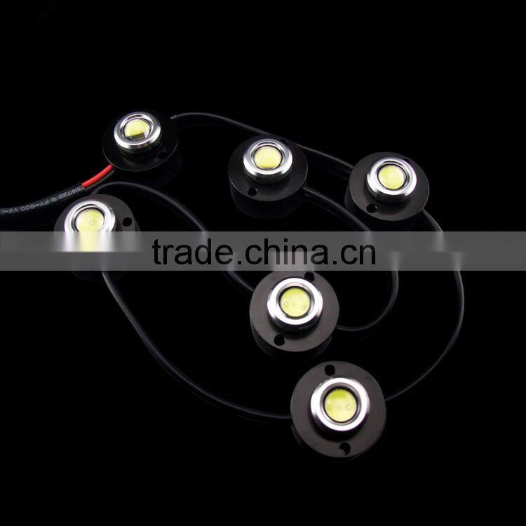12W/12V/500lm LED daytime running light,fog-proof light DRL02,IP68(100% waterproof)