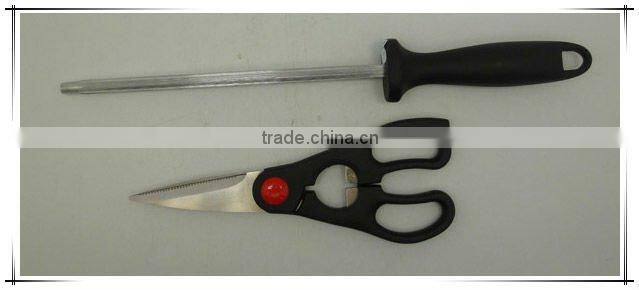 8pcs stainless steel solid handle with good quality kitchen knife