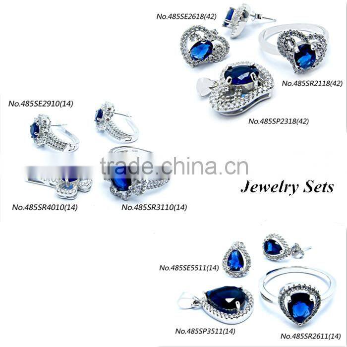 925 silver jewelry wholesale women's fashion square prong setting green stones stud earrings