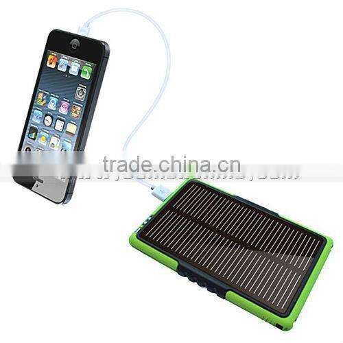4000mah travel solar powerbank 2.1a
