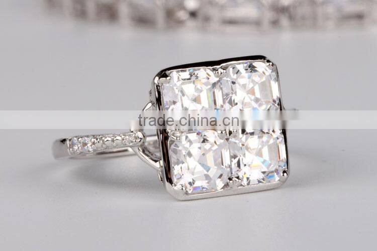 2015 Best Selling Jewelry In Dubai Silver Ring Big Stone