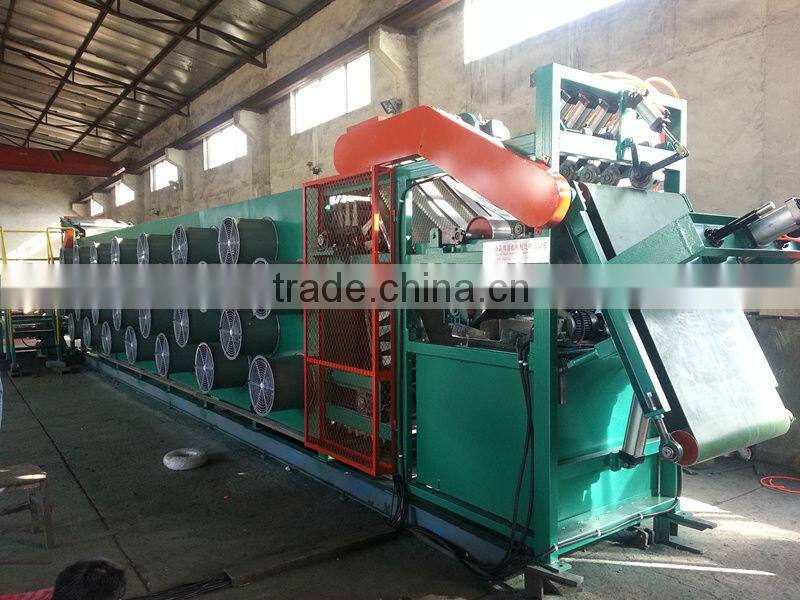 Qingdao hot sale Rubber sheet cooling machine with protection net