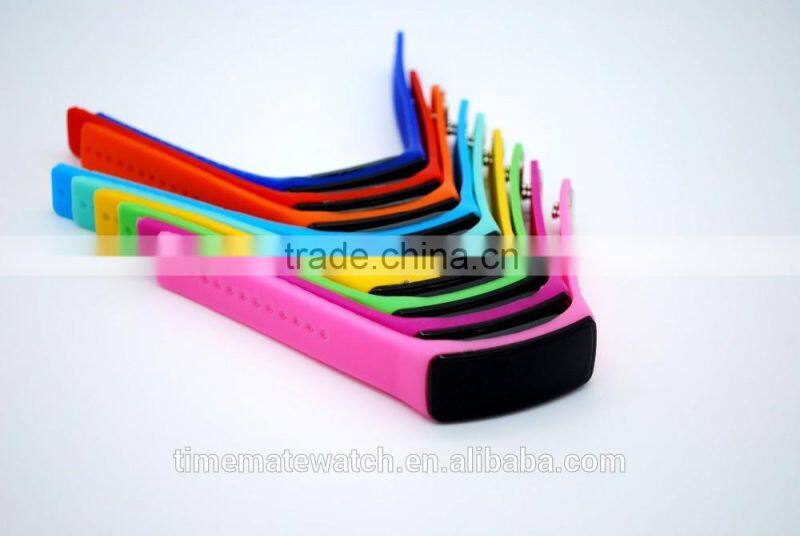 Slim portable unisex sportsLED digital watch