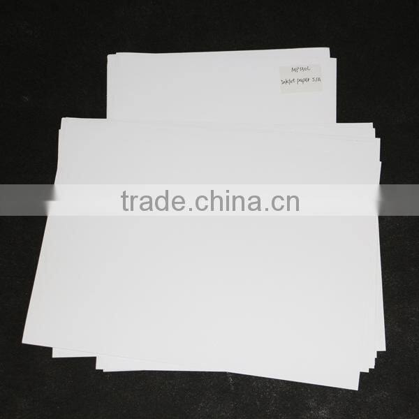 High tack self adheisve 128g matte coated paper