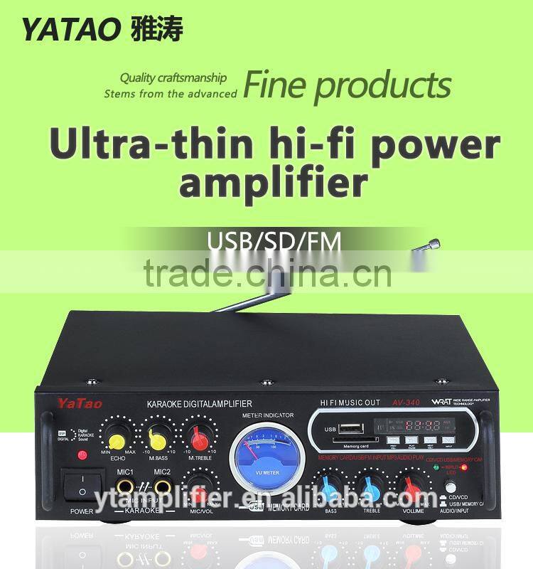 Sound amplifier manufacturer supply AV-340 car mp3 player