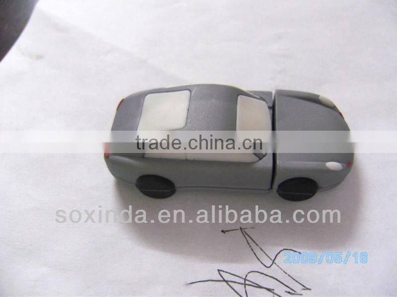 Discount!Reduction Sale waterproof pvc car shaped USB device usb2.0