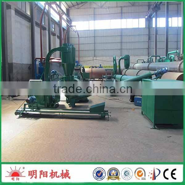 Mingyang brand with CE ISO rotary drum wood sawdust airflow dryer 008615225168575