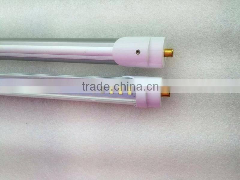 Shenzhen Victory Lighting 8 foot T8 44W 60W FA8 Single Pin led tube light 7000K clear/stripy/Milky cover