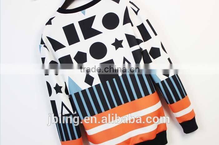 geometry high quality printed sweatshirt