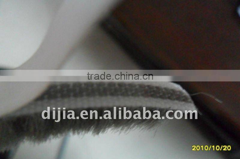 wool pile/pile strip/ adhensive weather striping
