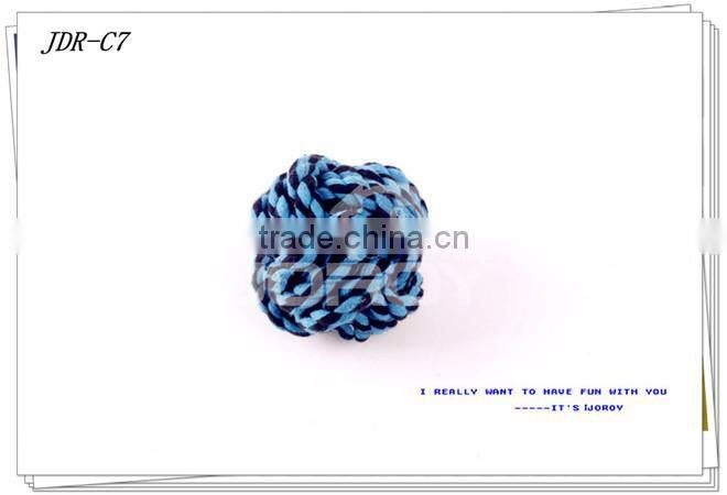 2015 hot sale cotton rope ball dog toys with good quality