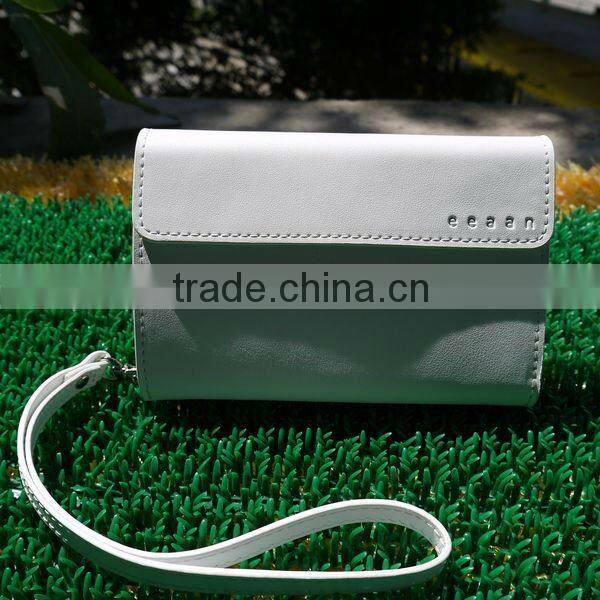 fashion multifunction custom leather protect mobile phone wallet supplier