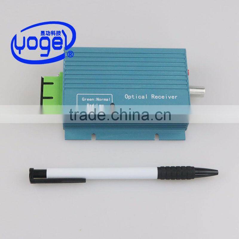 Audio optical fiber transceiver / fiber optic FTTH node CATV receiver