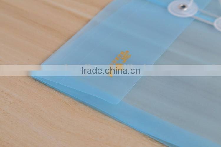 Clear Bag A4 PP Envelope Plastic Transparent Document Bag