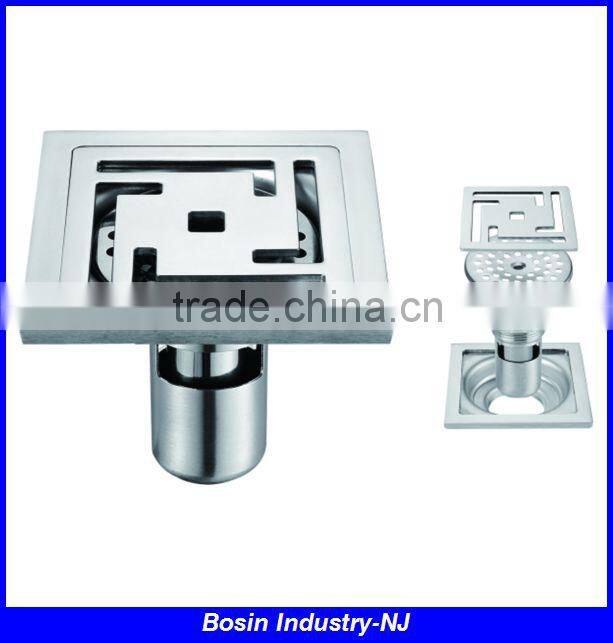 SUS 201, 304 stainless steel rectangular floor drain