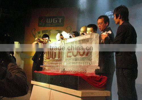 GH-IS009 new arrival acrylic led ice sculptures