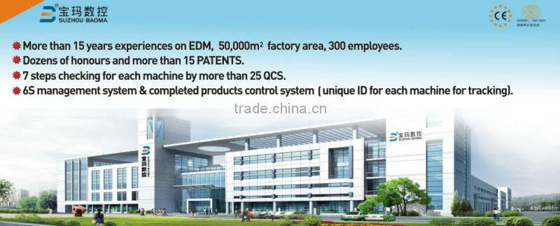 Highly active and accuracy wire EDM spark drill machine BMD703-400/drill edm/edm drilling machine