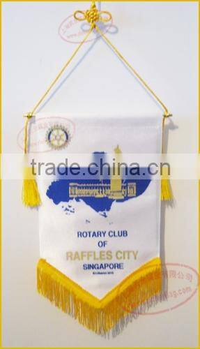 Cheap Custom design club exchange gift flag