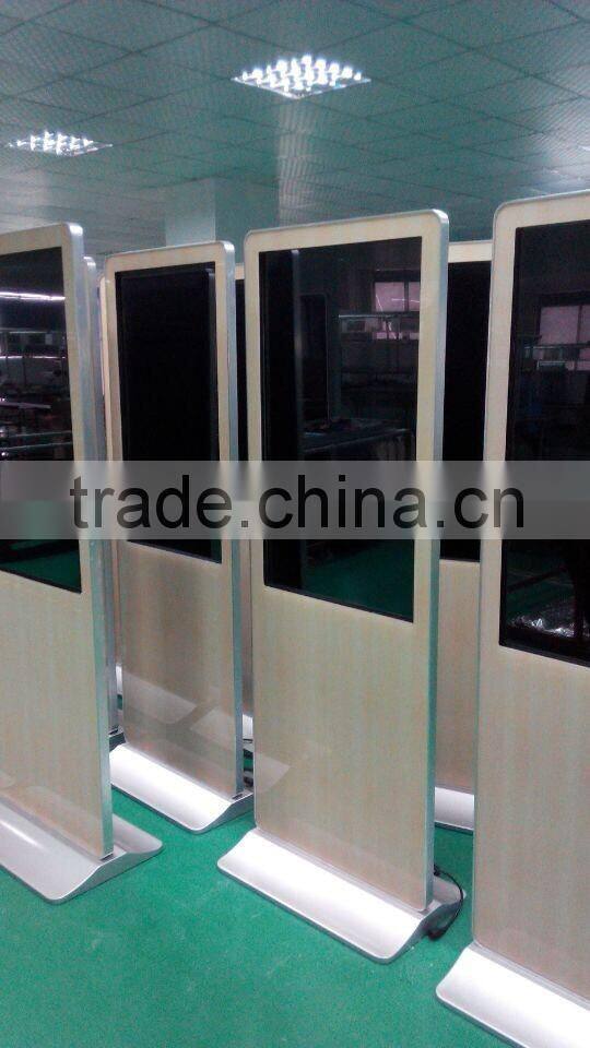 Good appearance, attract the attention of people 42 inch floor stand ad player and Andriod OS