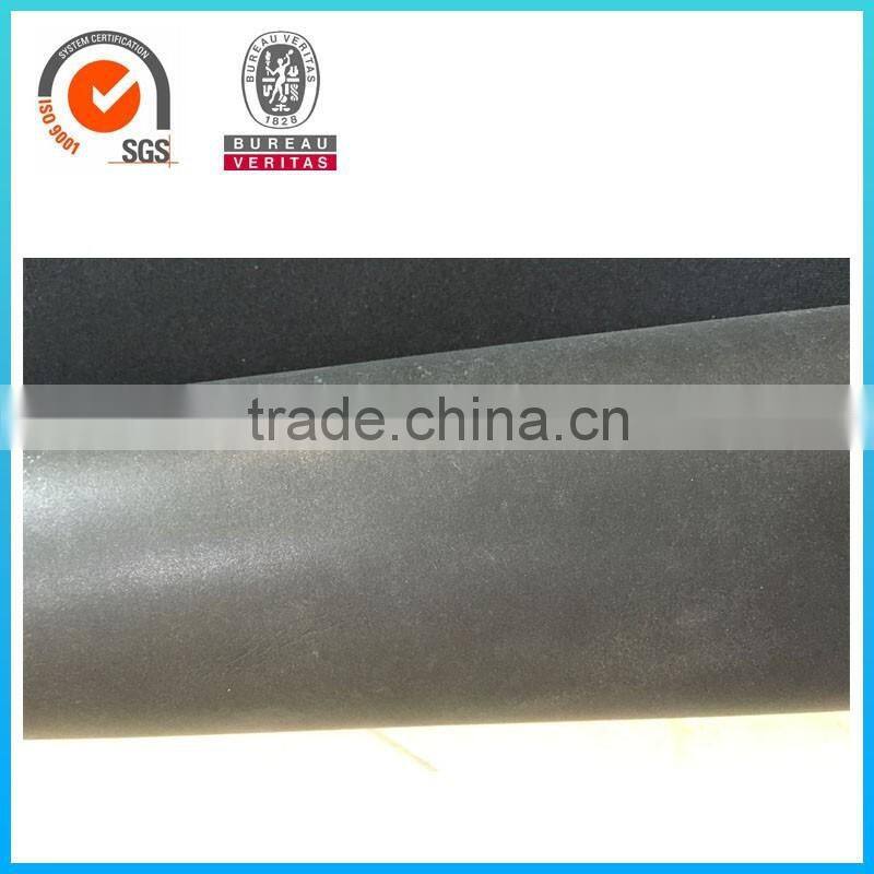 Black shiny neoprene rubber fabric for diving suits