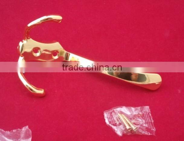 Furniture Hook Zinc Alloy Hook Double Hang Hooks Wall Hooks