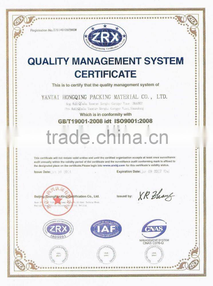 gloss bopp hot film 22 micron for packing and printing