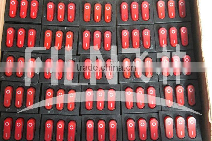 Nylon 9 Pins ON OFF 15A Rocker Switch Panel Mounting