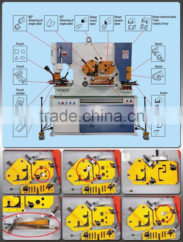 Punches and shears tools ISO9001 ShangHai China Q35Y-25
