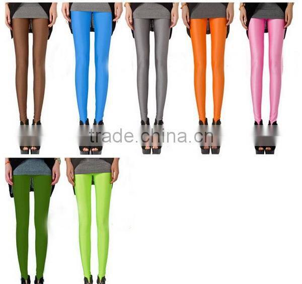 Fashion Female Pencil trousers Candy colored Stretch Leggings pants Elastic Cotton Skinny Jeans Pant