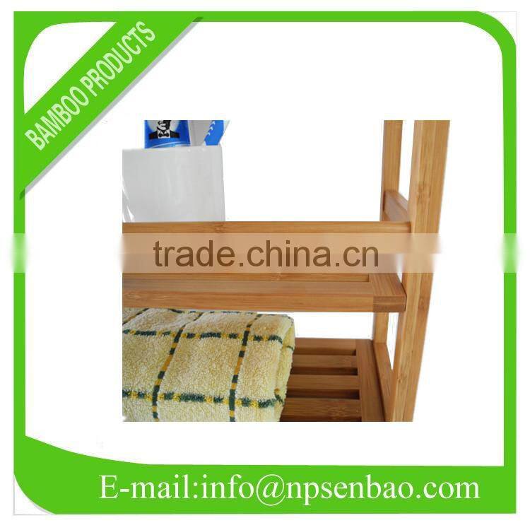 Bamboo bathroom racks, towel rack, shoes rack
