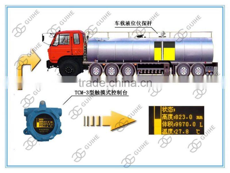 Automatic Diesel Tank Level Meter/Fuel Level Monitoring Sensor Gauge GPS tank trucks using
